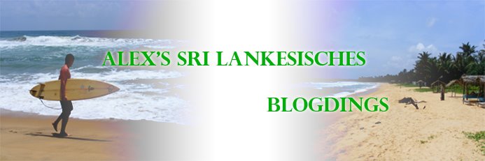 Alex's sri lankesische Blogdings