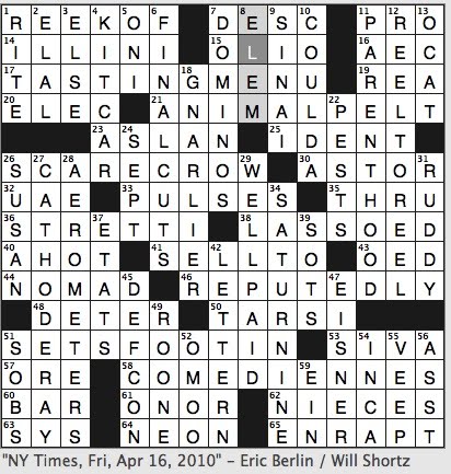Berlin single crossword puzzle clue