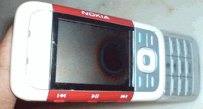 Screen of Nokia 5300 Xpress Music