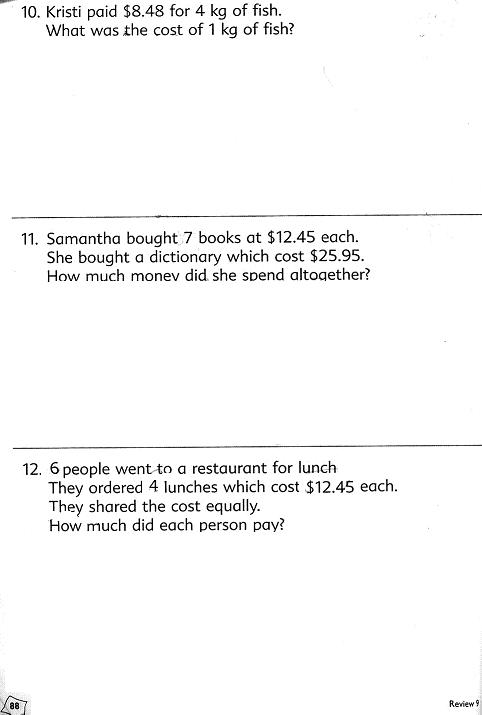 critical thinking word problems 3rd grade