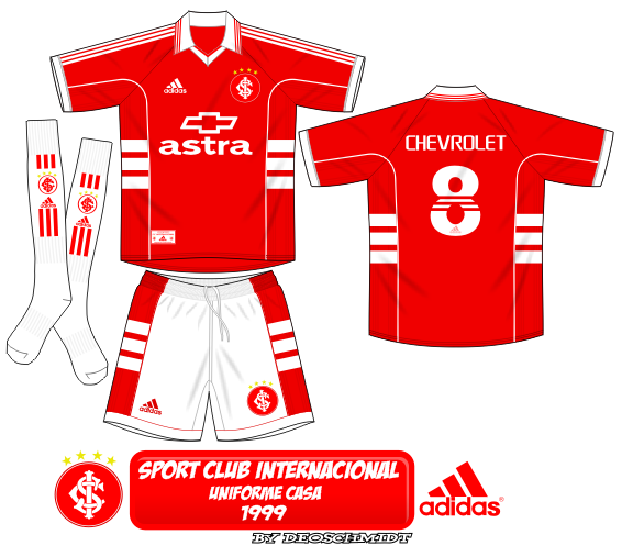 camisa 99 do inter