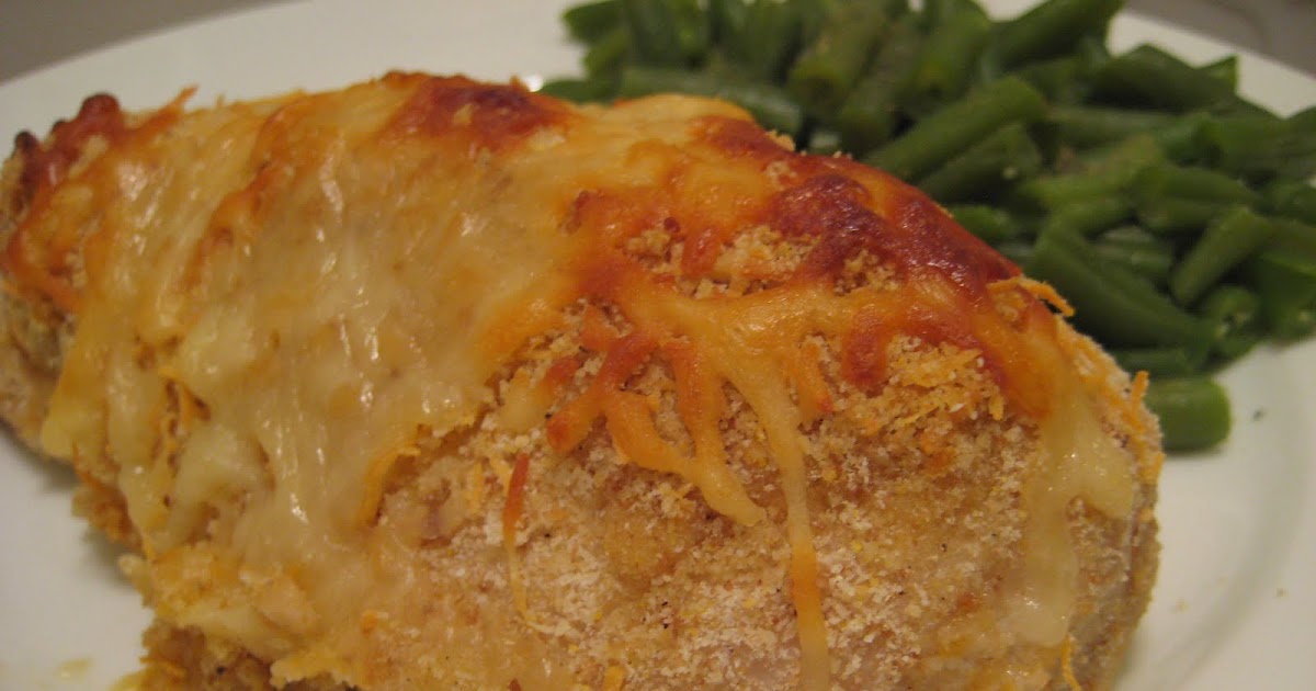 Things That Make You Go Mmmmmm CheddarGarlic Oven Fried Chicken