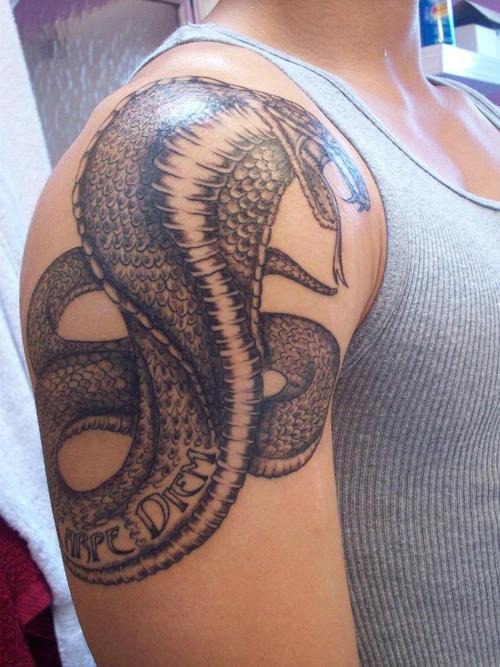 Snake Tribal Tattoo