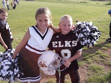 Our 1st football game..Go Elks!!