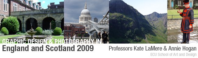 ECU Graphic Design and Photography in the UK