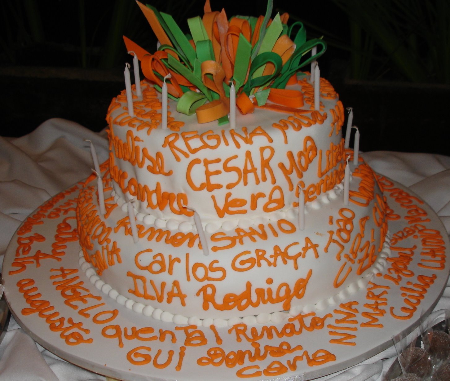 ideiasdocotidiano: Bolo dos amigos