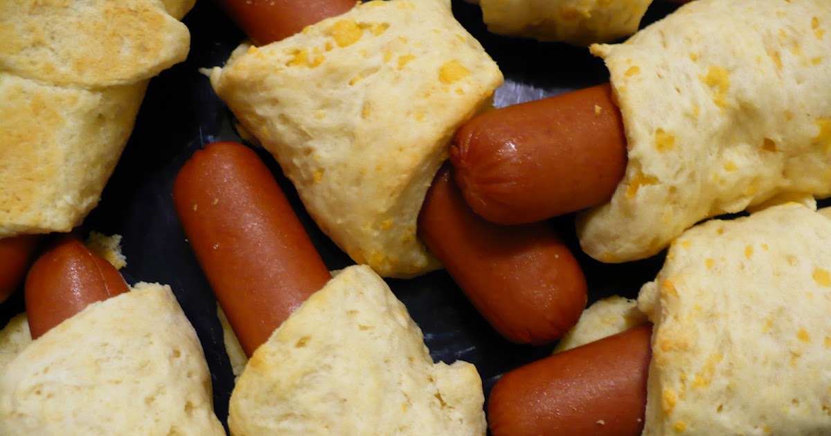 The Tasty Cheapskate Pigs in a Blanket and Homemade Potato Chips