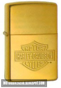 Harley Davidson Polish Brass Lighter 1