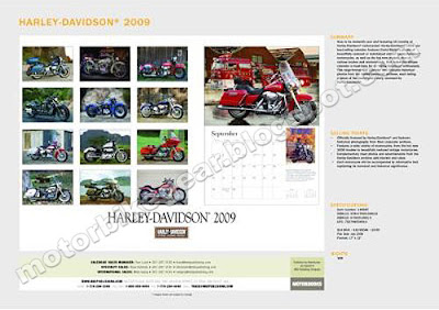 Harley Davidson Calendar 2009 2
