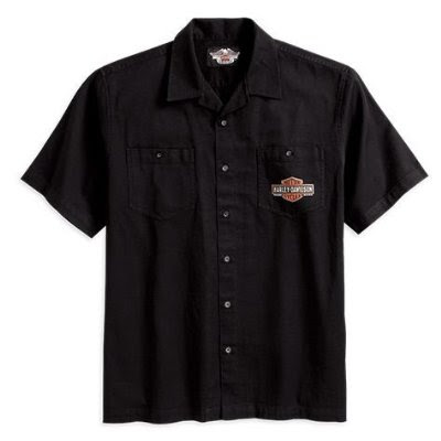 Harley Davidson Short-sleeve Oil Can Garage Shirt thumbnail image