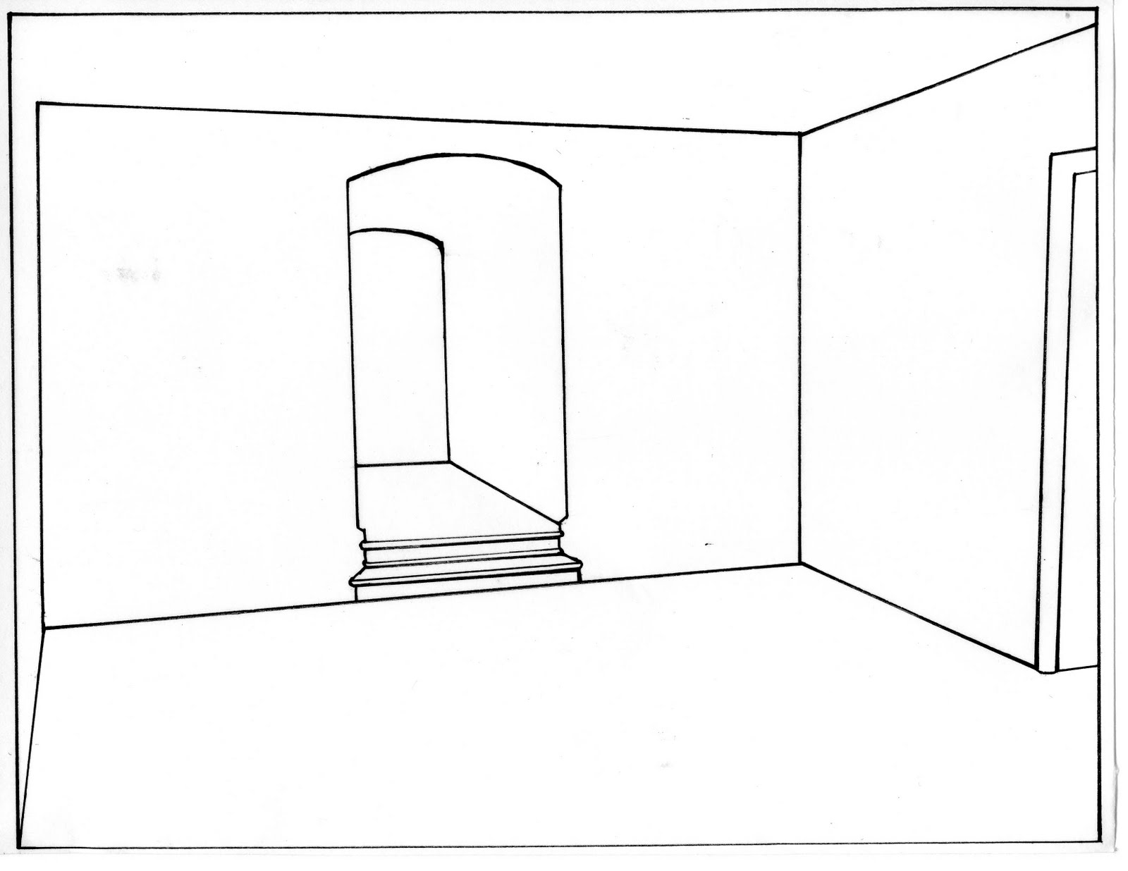 Line Drawing Room : Megan pozielli studio a seminar spring