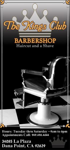 The Barbers Chair The King S Club Barbershop Dana Point Ca
