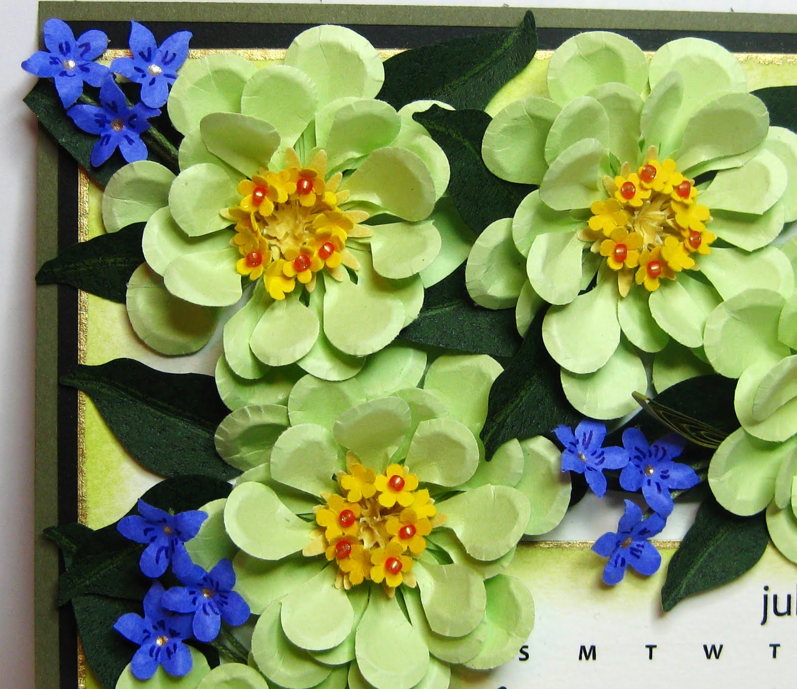 Appel Quilling Garden June 2010