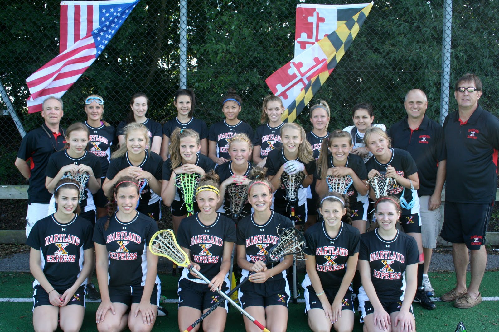 Maryland Express Lacrosse Timperley Tour MD Express LAX Teams win
