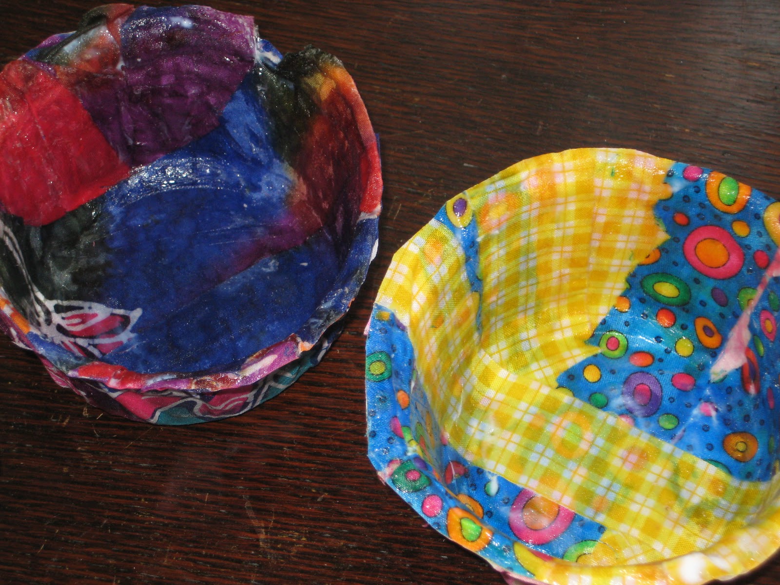 Against the Grain Fabric Bowls