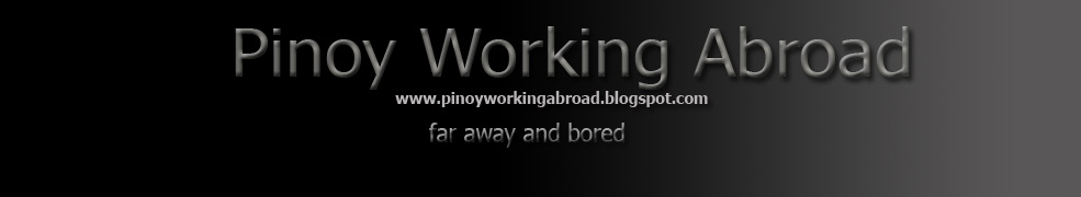 Pinoy Working Abroad