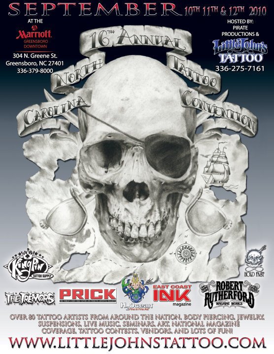 Matt Kerley Tattoo 16th Annual Greensboro Tattoo Convention