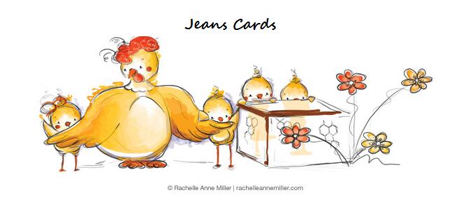 Jeans Cards