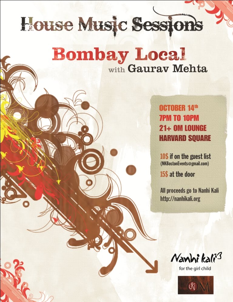house music flyer. quot;Bombay Localquot; House Music