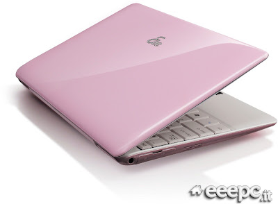 Asus Eee PC 1008HA Pink