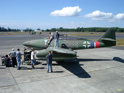 Messerschmitt Me 262B Reproduction The c suffix refers to the new J85 