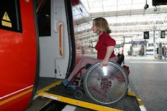 WHEELCHAIR ACCESS TO TRAINS