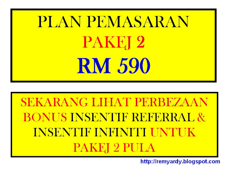 Sekarang lihat pakej RM590 pula.
