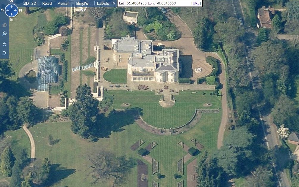 Tittenhurst Park Aerial View