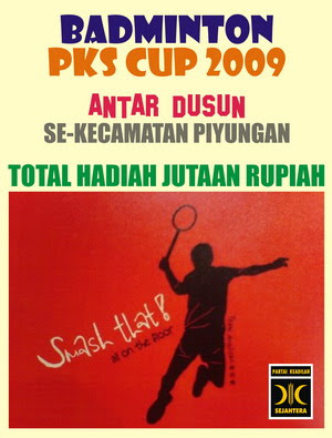 PKS Piyungan Gelar Badminton Cup Antar Kampung - PKS PIYUNGAN