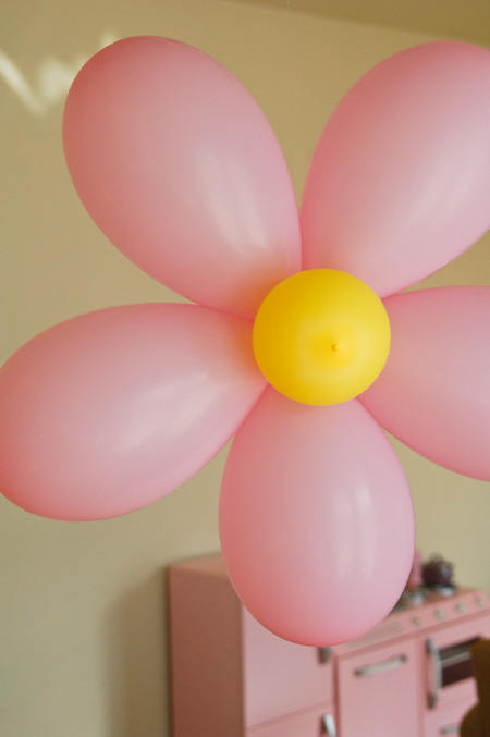 all things simple: more pinkalicious fun: balloon flowers