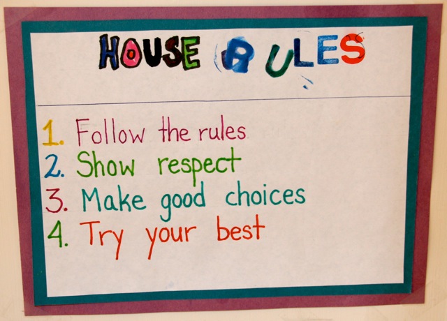 what works for us house rules chore chart of course rewards chart rule