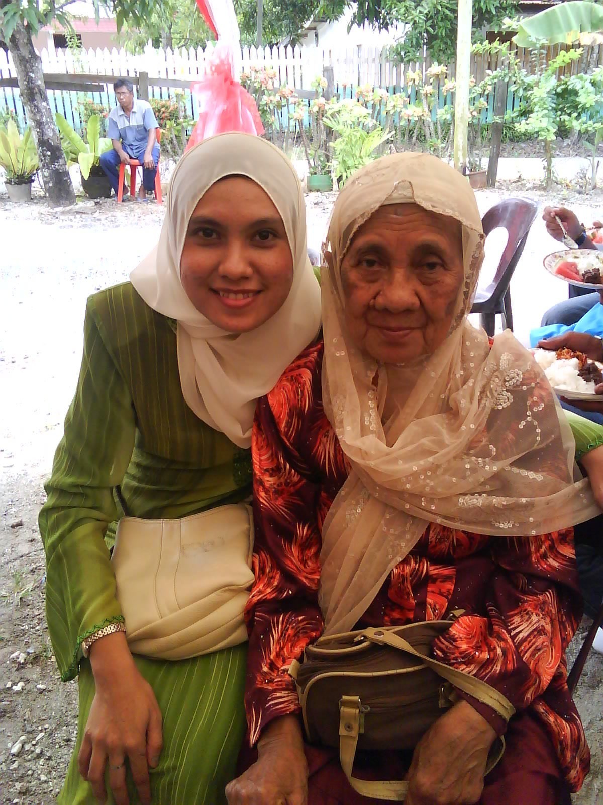 ME and Mak aji...