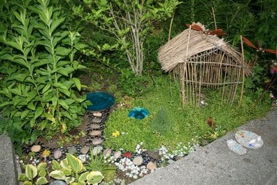 Fairy house and garden - now with pool