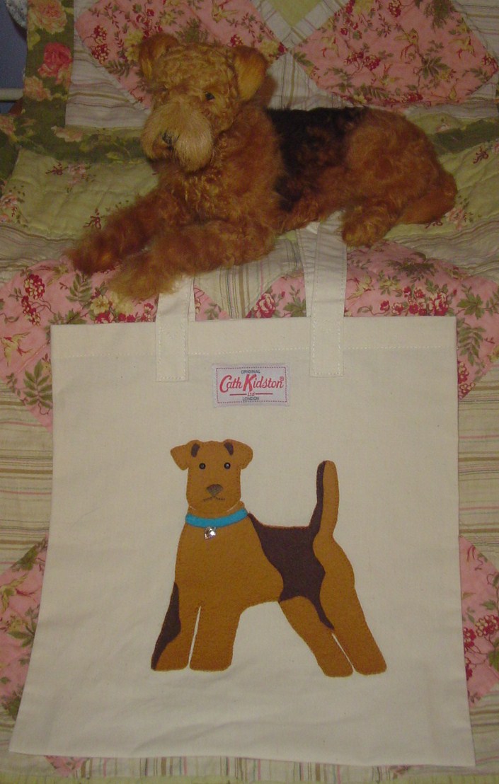 Crafting with dogs Another Cath Kidston Bag
