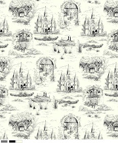 Bijou and Boheme: Wednesday Wallpaper- Toile and St Honore