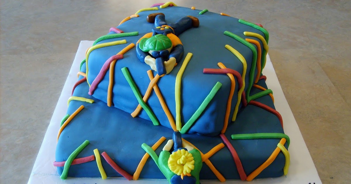 The Open Pantry: Laser Tag Birthday Cake