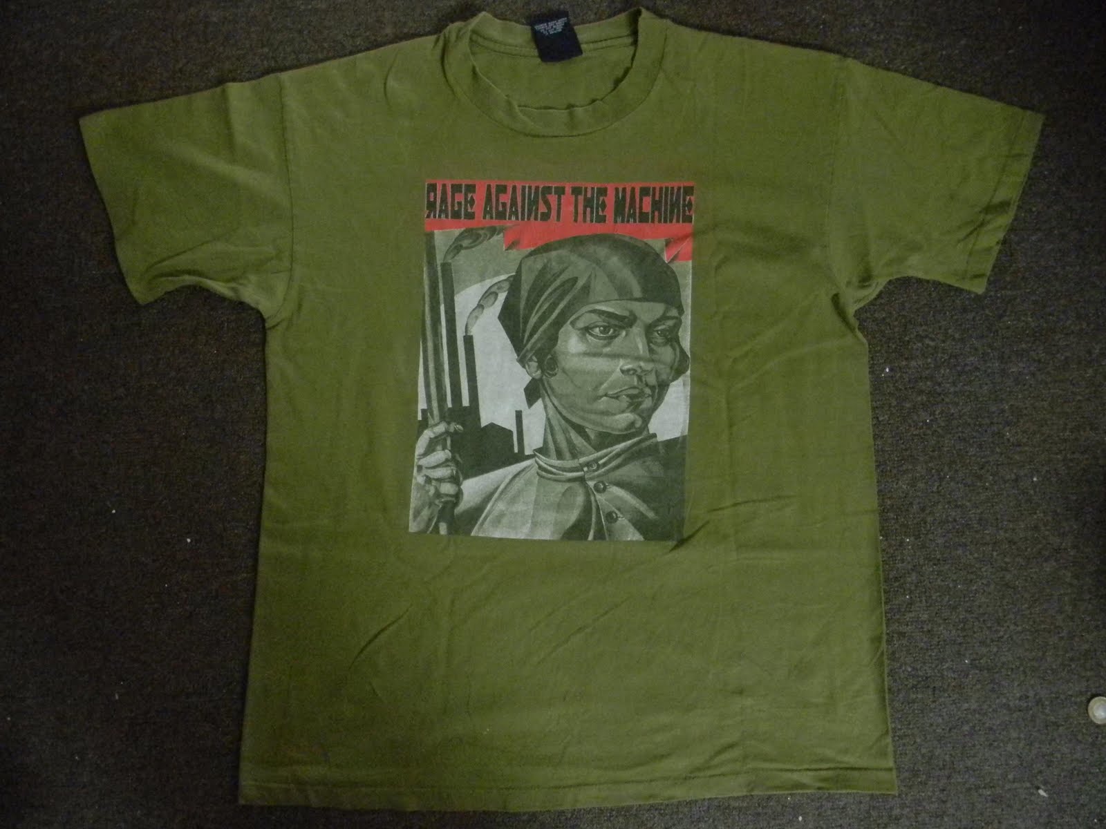 Pondok Buruk Wear: Rage Against The Machine T-Shirt