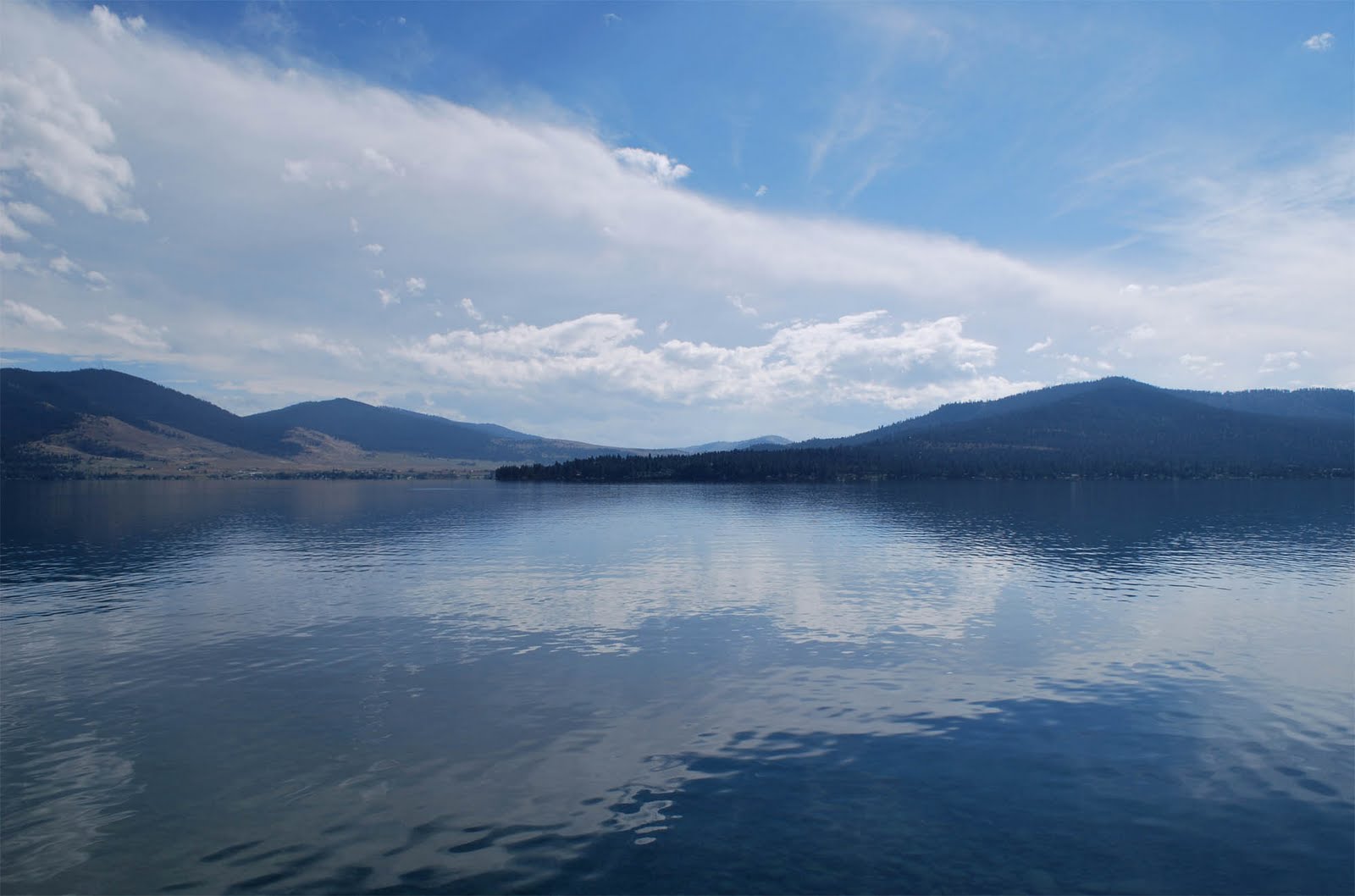 outside of the bubble Picture of Flathead Lake