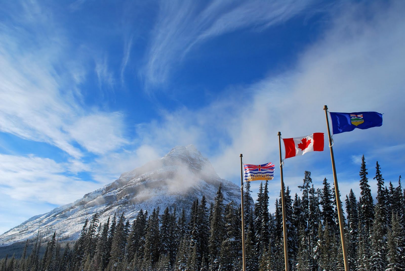 outside of the bubble Continental Divide Canada