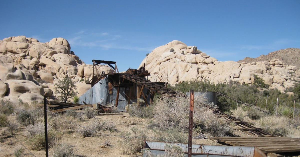 Deckers on the Road Keys' Gold Mine in Joshua Tree National Park