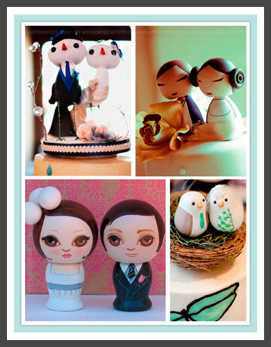  decor food music venue and the oh so cute Wedding Cake Toppers
