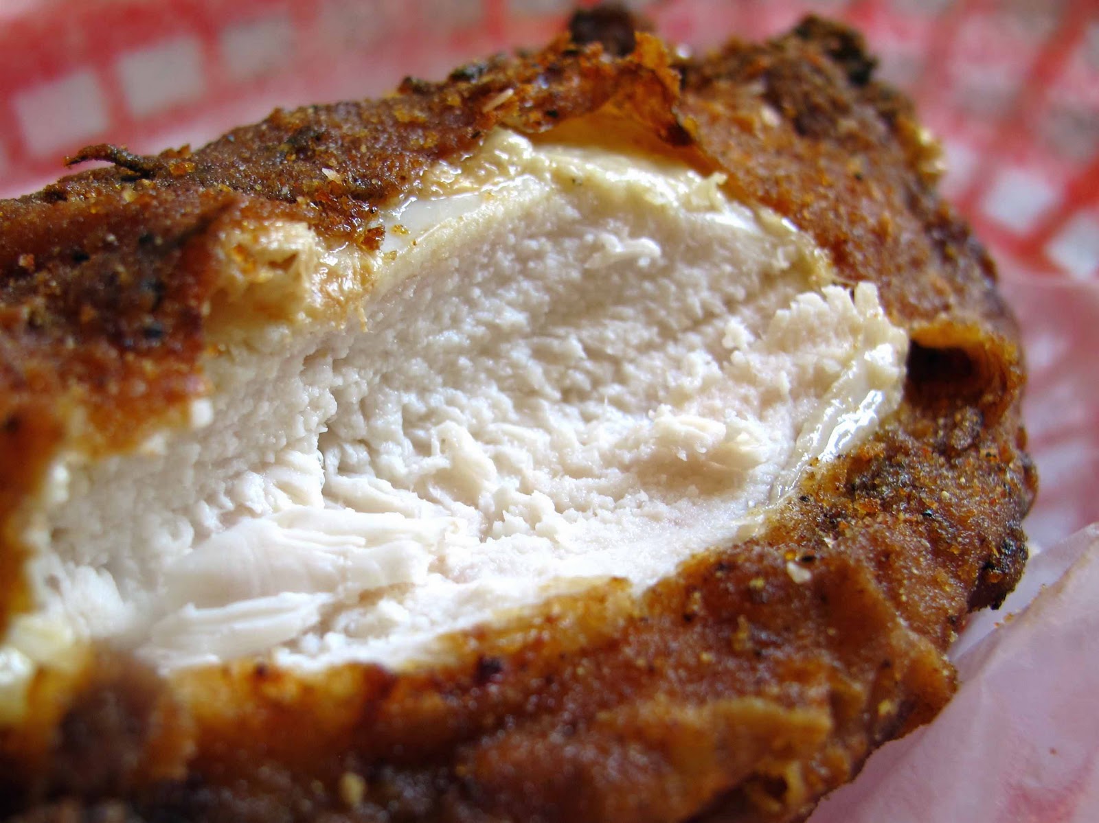 Amuse * Bouche A li'l bit o' chicken fry Hill Country Chicken vs. Pies 'n' Thighs