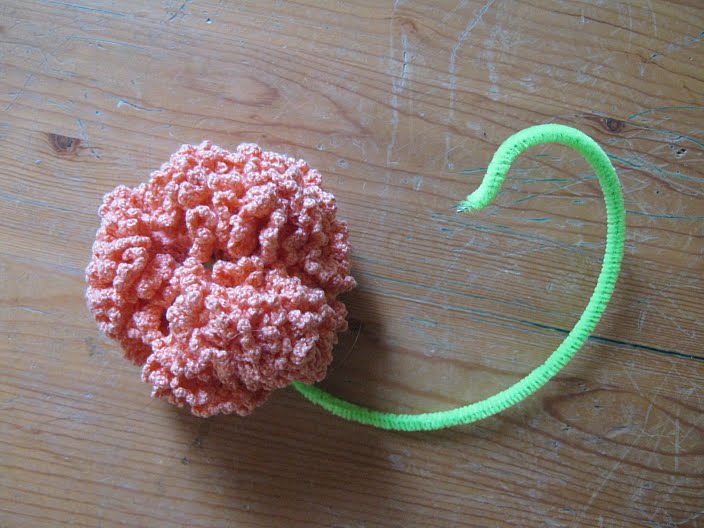 Handmade by Mother A White Sports Coat and a Pink Carnation