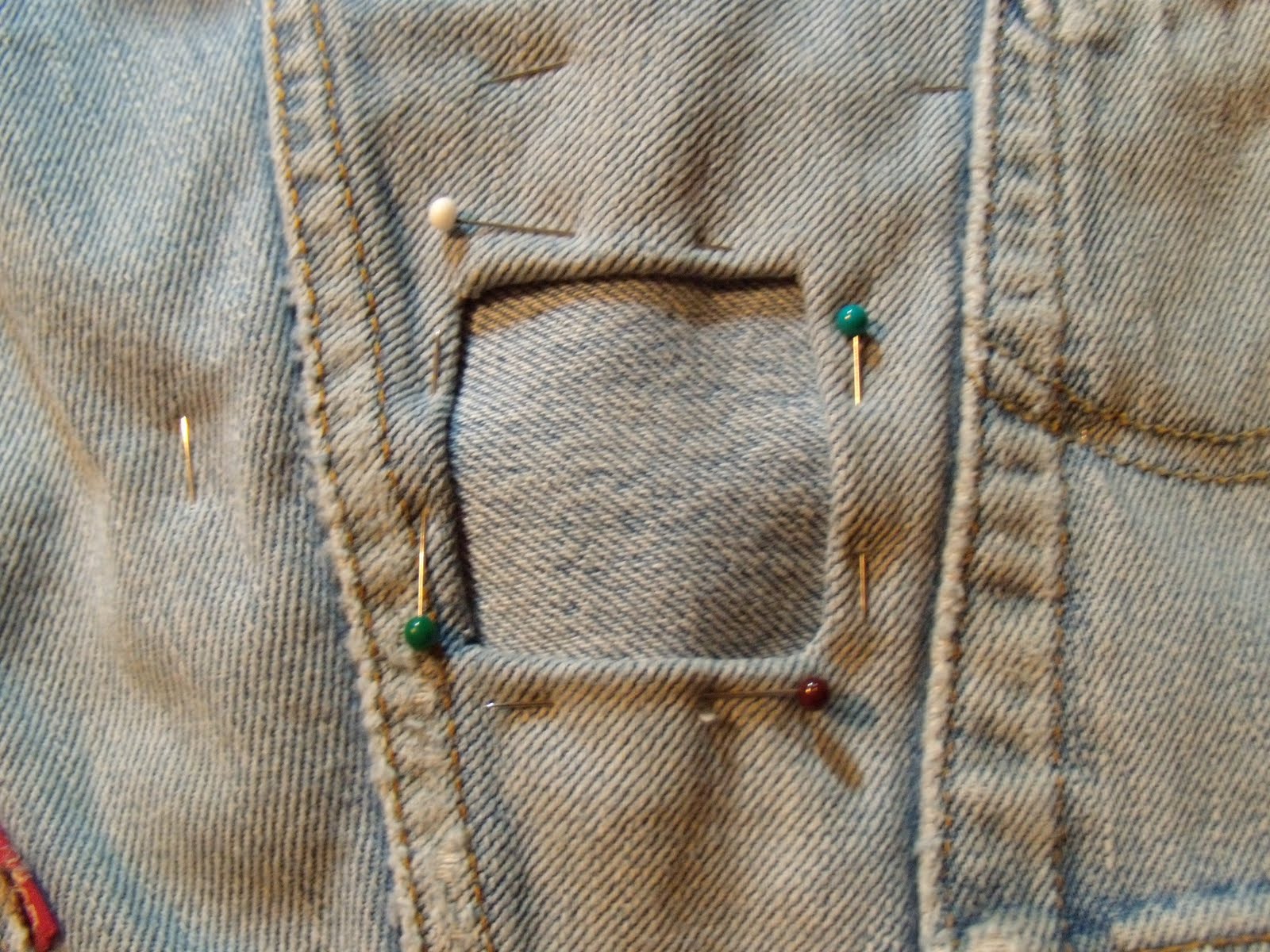 Sew in Peace How to Fix a Hole in Jeans