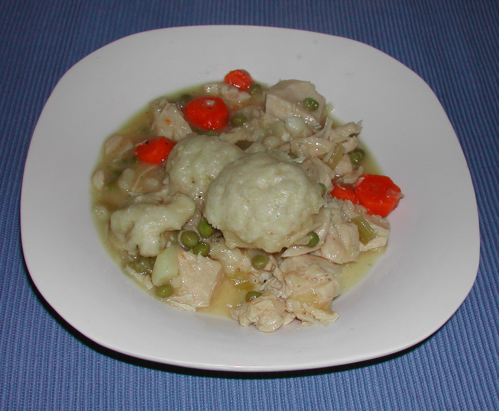 The Iowa Housewife: Chicken Stew with Dumplings