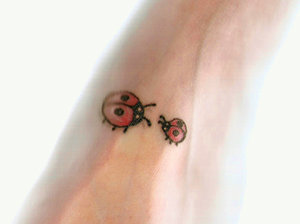 Joaninha / tattoo ladybug
