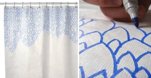 Stella Hodge Diy Shower Curtain