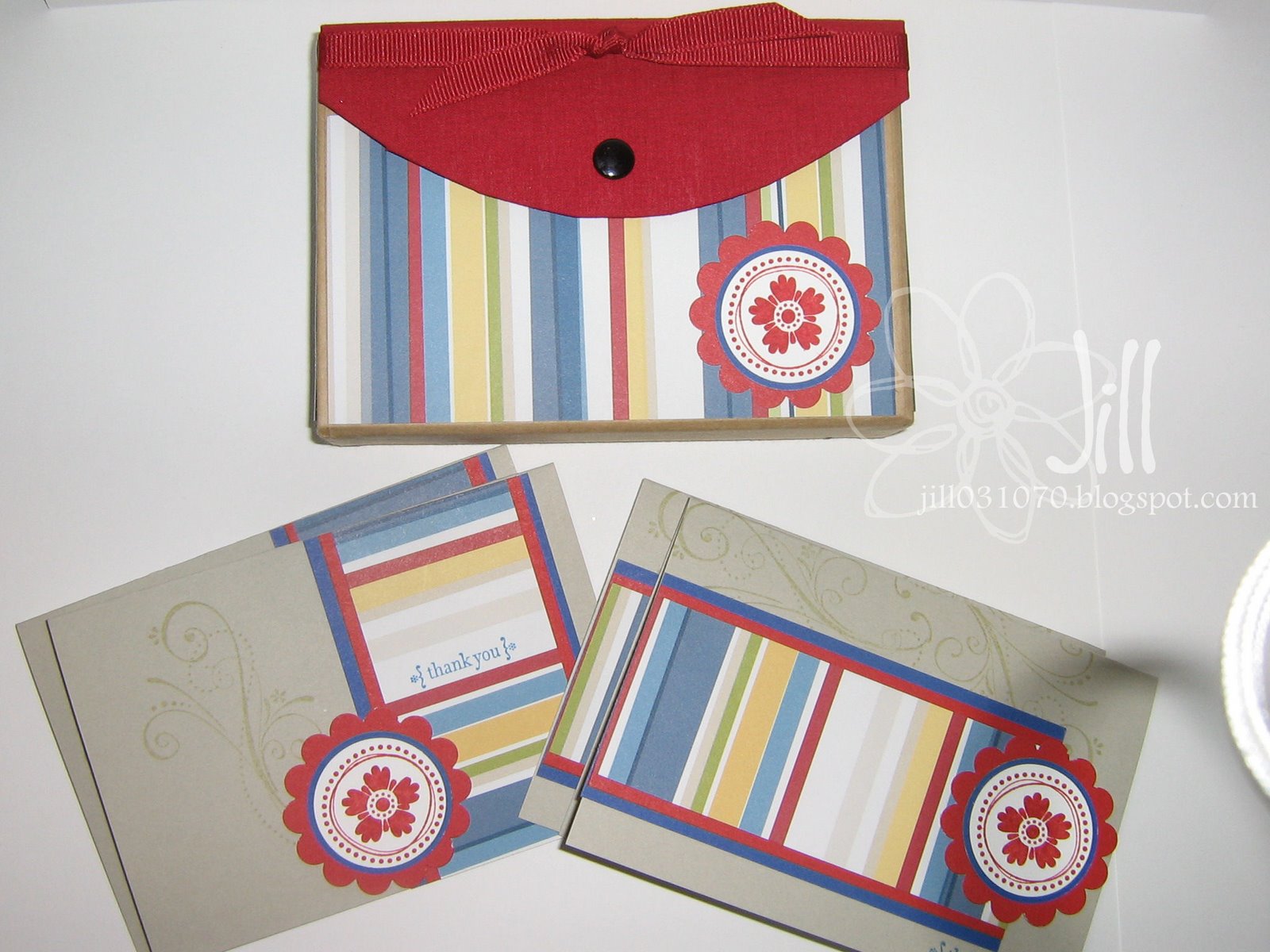 Target note card boxes Jill's Card Creations