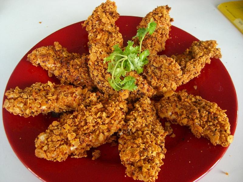 Food Makes My World Just That Bit Rounder Chicken Crispy Chicken