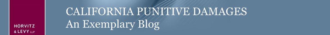 California Punitive Damages